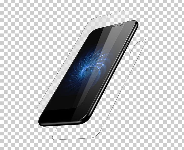 Smartphone IPhone X Toughened Glass Screen Protectors PNG, Clipart, Apple, Communication, Electronic Device, Electronics, Film Free PNG Download
