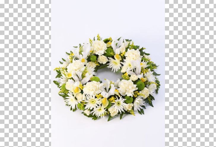 Floral Design Wreath Yellow Cut Flowers PNG, Clipart, Artificial Flower, Blue, Celenk, Classic, Cream Free PNG Download