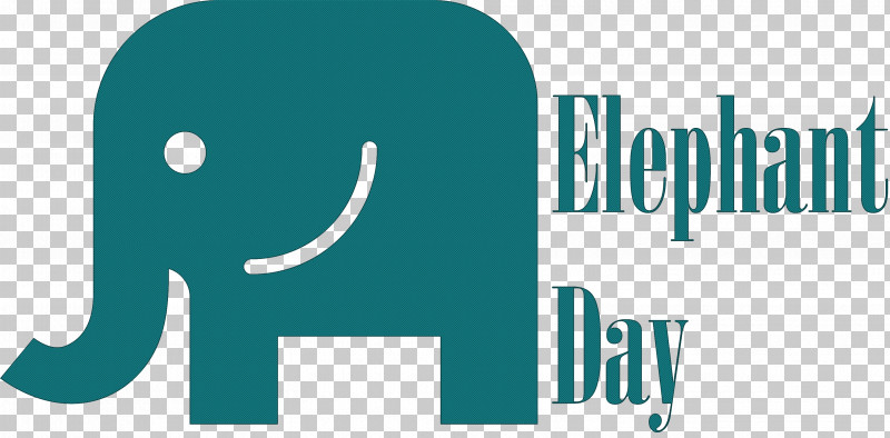 World Elephant Day Elephant Day PNG, Clipart, Behavior, Elephant, Elephants, Line, Logo Free PNG Download