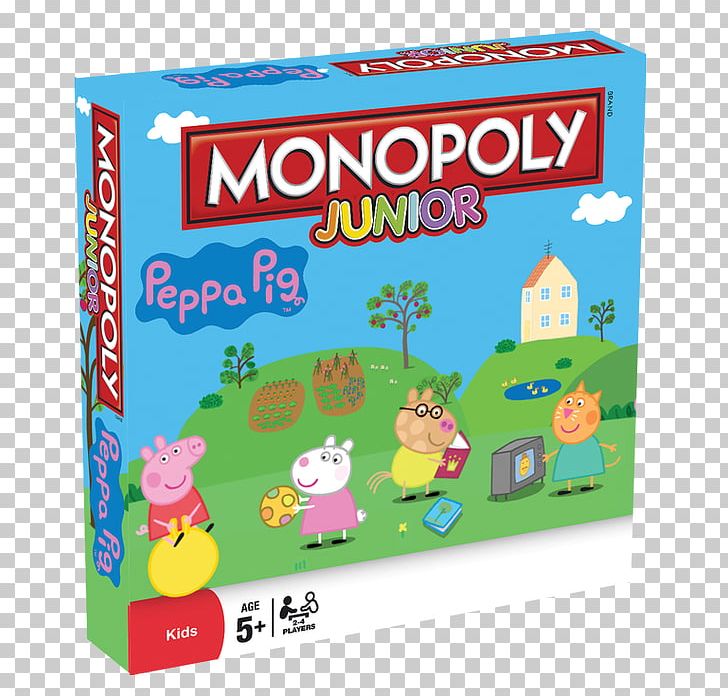 Hasbro Monopoly Junior Daddy Pig George Pig PNG, Clipart, Board Game, Color Wonder, Daddy Pig, Dice, Game Free PNG Download