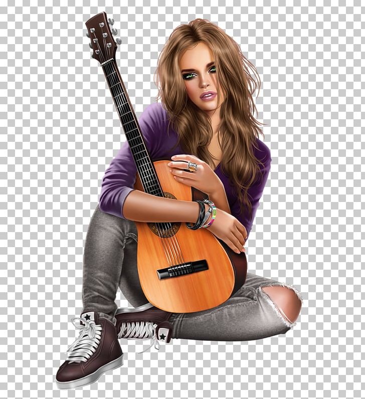 Buy Girl Play Guitar Girl Playing Guitar Vector Line Drawing AI Online in  India  Etsy