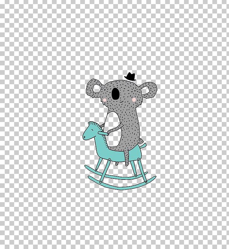 Koala Horse Toy Illustration PNG, Clipart, Animal, Animals, Art, Cartoon, Cartoon Koala Free PNG Download