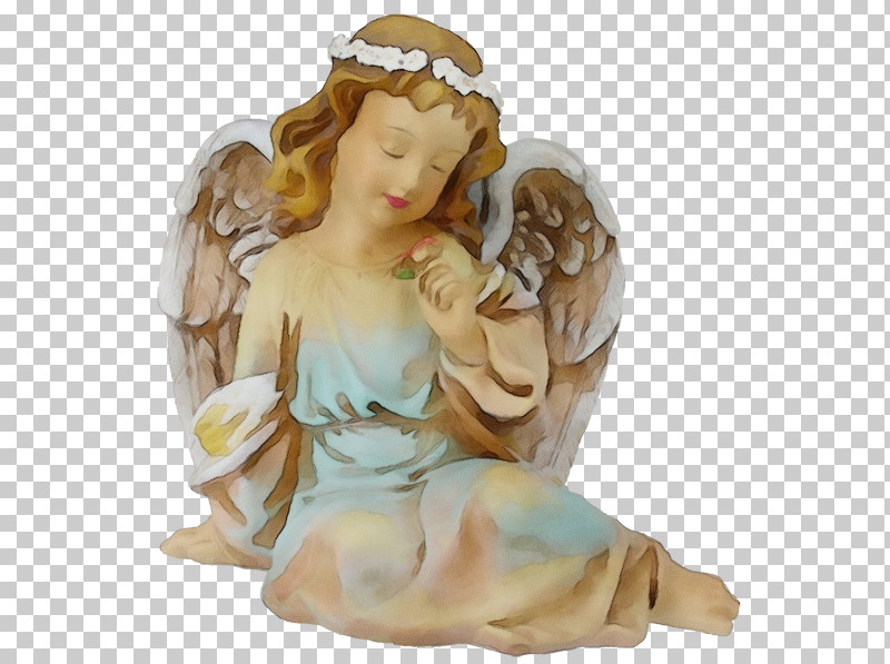 Angel Figurine Statue Classical Sculpture Kneeling PNG, Clipart, Angel, Classical Sculpture, Figurine, Kneeling, Paint Free PNG Download