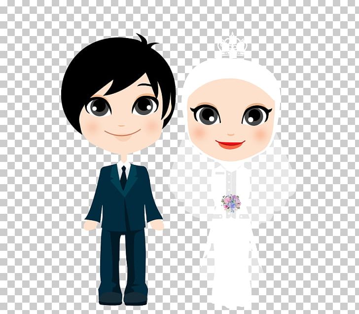 Cartoon Drawing Marriage PNG, Clipart, Bride, Cartoon, Child, Clothing, Communication Free PNG Download