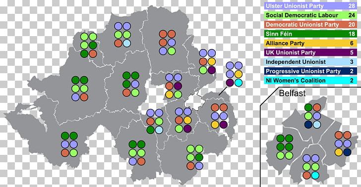 Northern Ireland Assembly Election PNG, Clipart, Map, Miscellaneous, Northern , Northern Ireland Peace Process, Organism Free PNG Download