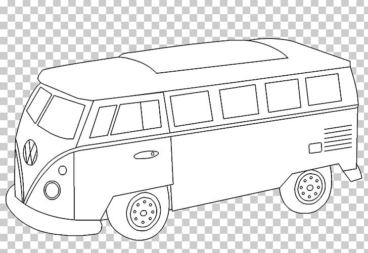 Volkswagen Type 2 Line Art Car Van PNG, Clipart, Angle, Artwork, Automotive Design, Automotive Exterior, Car Free PNG Download