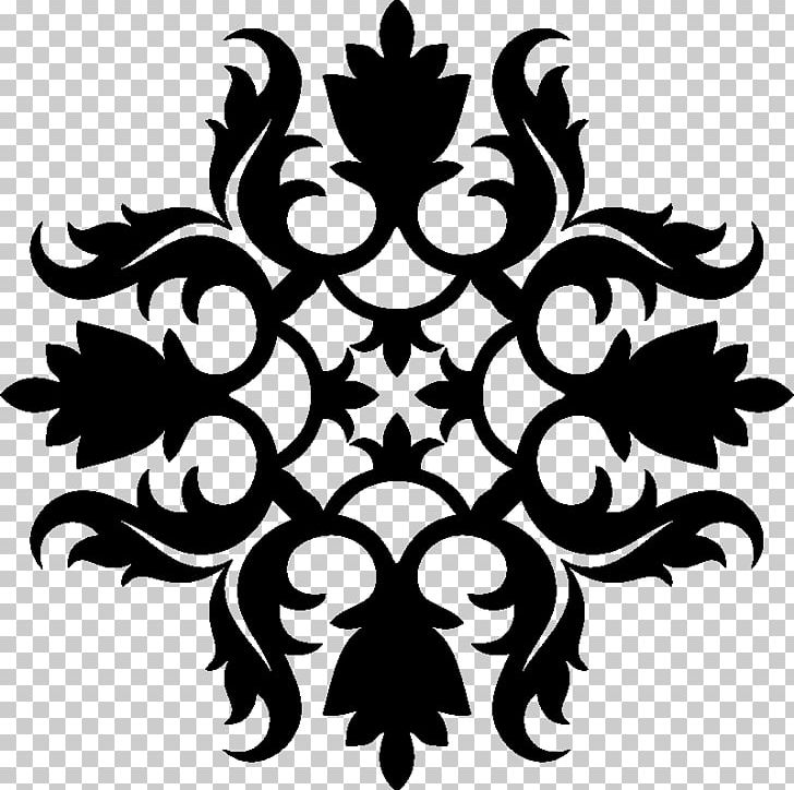 Baroque Sticker PNG, Clipart, Baroque, Black And White, Flora, Flower, Flowering Plant Free PNG Download