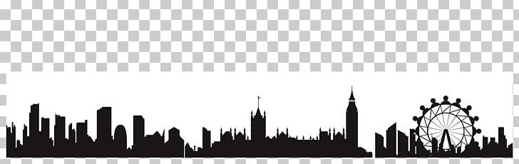 Skyline Silhouette Black And White Photography PNG, Clipart, Animals, Black, Black And White, Black And White Photography, Building Free PNG Download