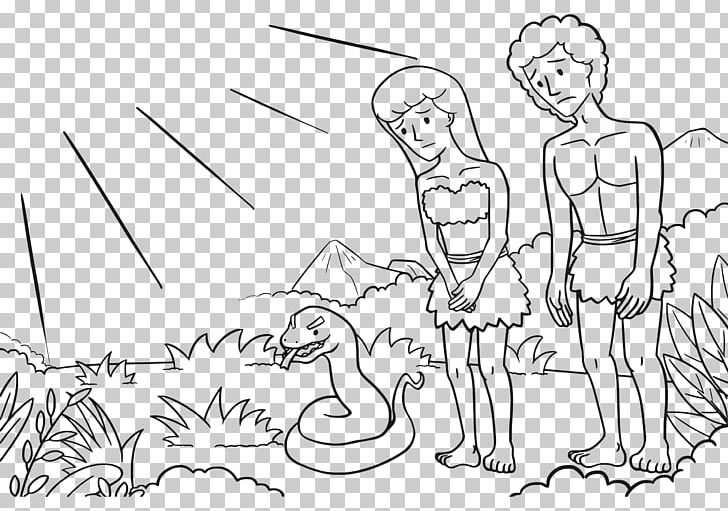Adam And Eve Coloring Book Bible Fall Of Man Child PNG, Clipart, Adam And Eve, Adam Eve, Angle, Area, Arm Free PNG Download