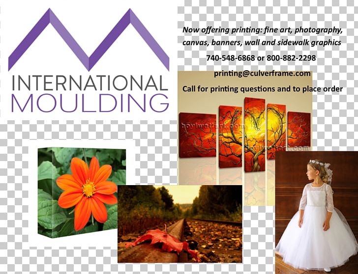 Framing Art Wood Floral Design Printing PNG, Clipart, Advertising, Art, Canvas Print, Culvers, Floral Design Free PNG Download