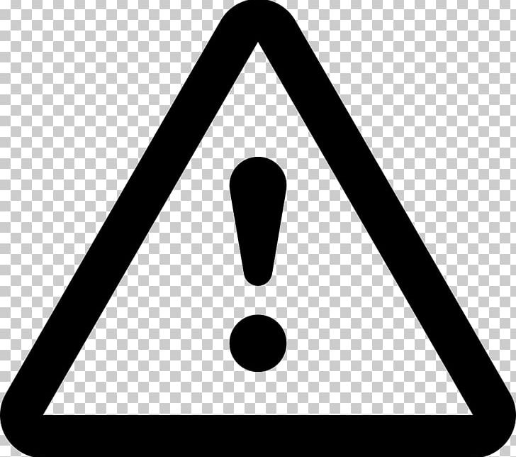 Warning Sign Exclamation Mark PNG, Clipart, Advarselstrekant, Angle, Area, Attention Sign, Black And White Free PNG Download