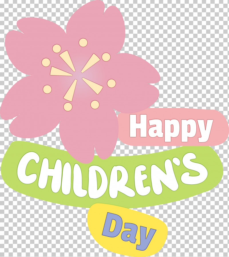 Logo Flower Pink M Petal Meter PNG, Clipart, Childrens Day, Flower, Happy Childrens Day, Logo, Meter Free PNG Download