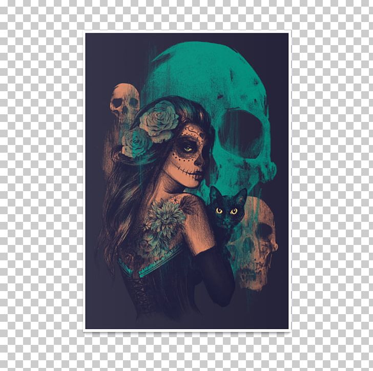 Premium AI Image | Dia de los Muertos purple wallpaper with Mexican painted  Calavera Catrina skulls wearing wreaths