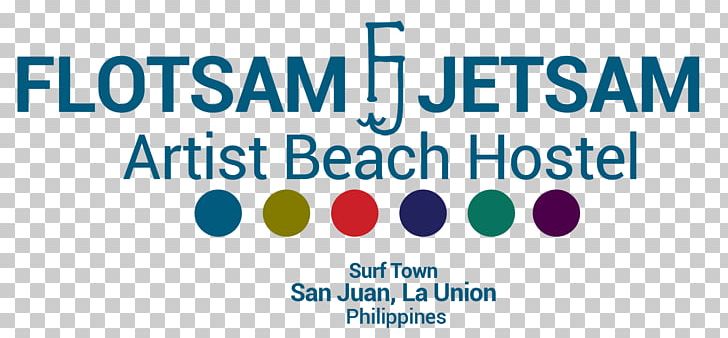 Flotsam & Jetsam Artist Beach Hostel Logo Backpacker Hostel Brand PNG, Clipart, Area, Backpacker Hostel, Behavior, Blue, Brand Free PNG Download