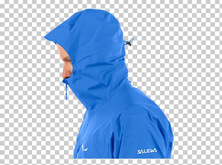 Hoodie Raincoat Neck Jacket PNG, Clipart, Blue, Clothing, Cobalt Blue, Electric Blue, Headgear Free PNG Download
