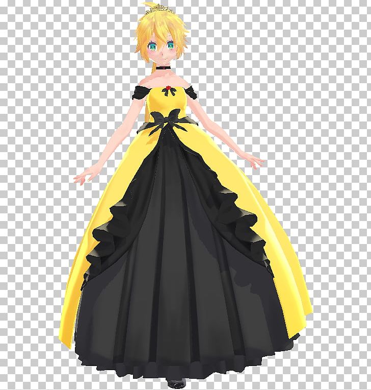 Kagamine Rin/Len Vocaloid Hatsune Miku Story Of Evil MikuMikuDance PNG, Clipart, Costume, Costume Design, Download, Dress, Fictional Characters Free PNG Download