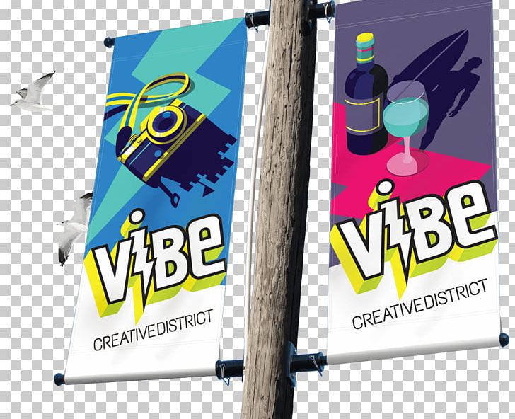 ViBe Creative District Brand Art Logo PNG, Clipart, Advertising, Art, Banner, Brand, Display Advertising Free PNG Download