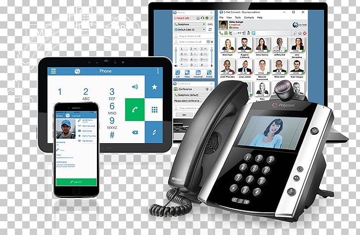 VoIP Phone Polycom 2200-44600-019 Polycom Desktop Phone With HD Voice Telephone Voice Over IP PNG, Clipart, Bluetooth, Communication Device, Electronics, Gadget, Internet Free PNG Download