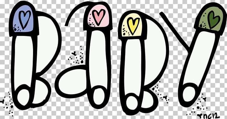 baby diaper pin clipart