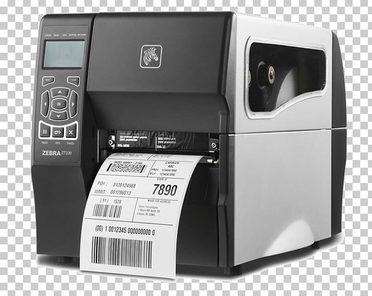 Label Printer Zebra Technologies Thermal-transfer Printing Barcode Printer PNG, Clipart, Barcode, Barcode Printer, Dots Per Inch, Electronic Device, Electronics Free PNG Download