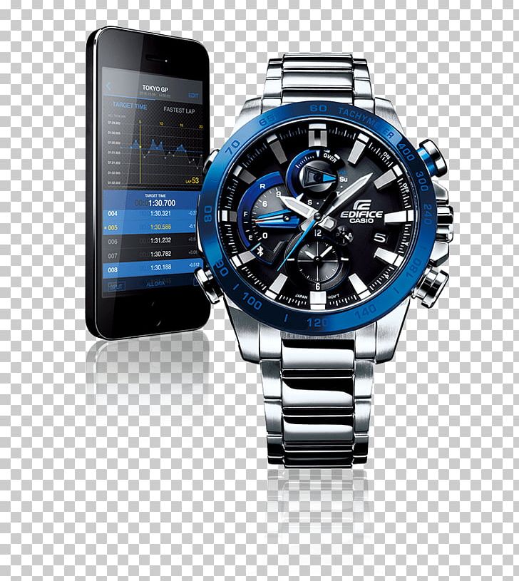 Casio Edifice EQB-800DB Watch Chronograph PNG, Clipart, Accessories, Analog Watch, Brand, Car Racing, Casio Free PNG Download