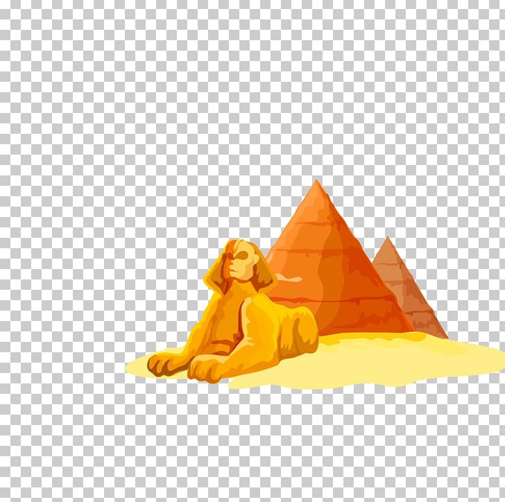 Great Sphinx Of Giza Egyptian Pyramids Euclidean PNG, Clipart, Adobe Illustrator, Art, Cartoon Pyramid, Egypt, Egyptian Free PNG Download