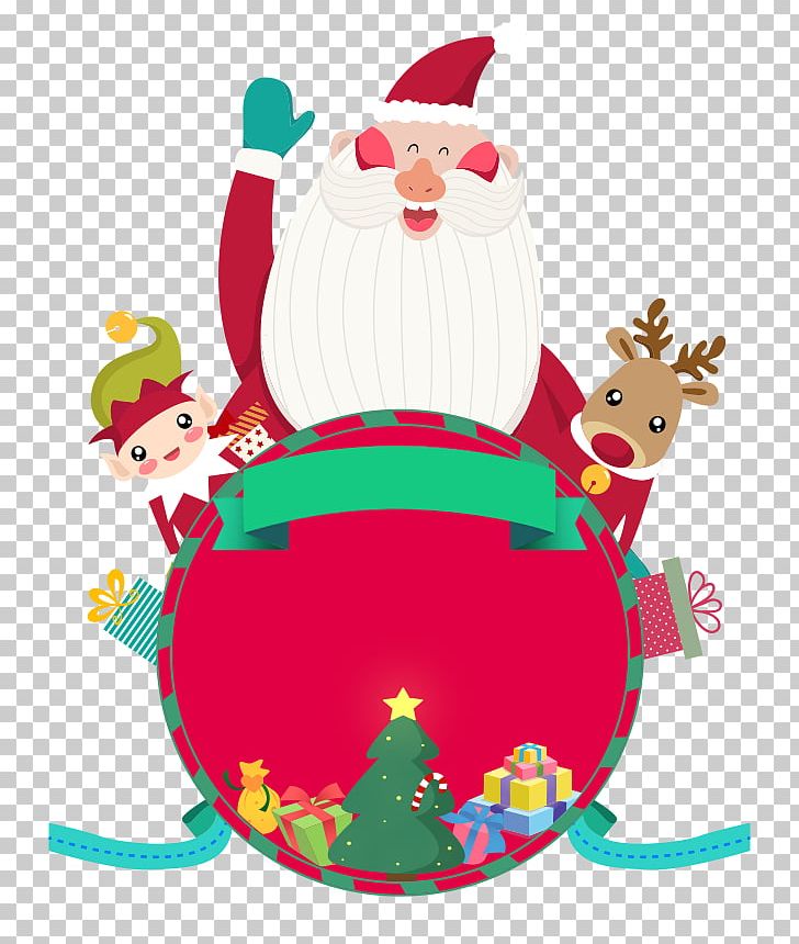 Santa Claus Christmas Ornament Reindeer PNG, Clipart, Artwork, Background, Cartoon, Cartoon Santa Claus, Christmas Free PNG Download