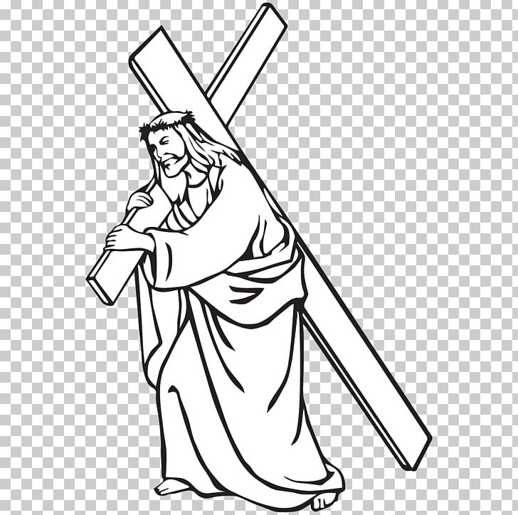 Bible Stations Of The Cross Christian Cross Carrying Of The Cross PNG, Clipart, Angle, Arm, Art, Artwork, Black Free PNG Download