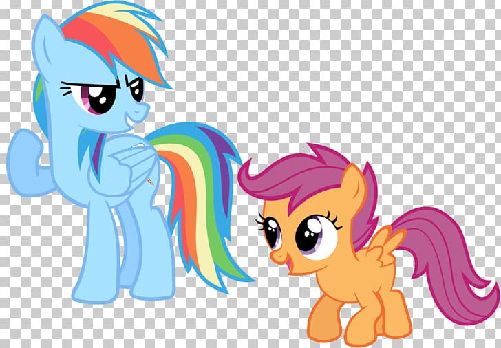 Rainbow Dash Scootaloo My Little Pony PNG, Clipart, Cartoon, Deviantart, Fictional Character, Horse, Horse Like Mammal Free PNG Download