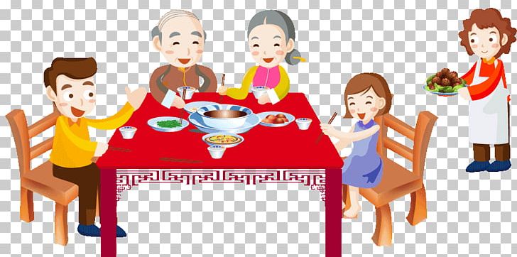 Chinese New Year Oudejaarsdag Van De Maankalender New Years Eve Reunion Dinner PNG, Clipart, Cartoon, Cartoon Character, Cartoon Eyes, Child, Conversation Free PNG Download