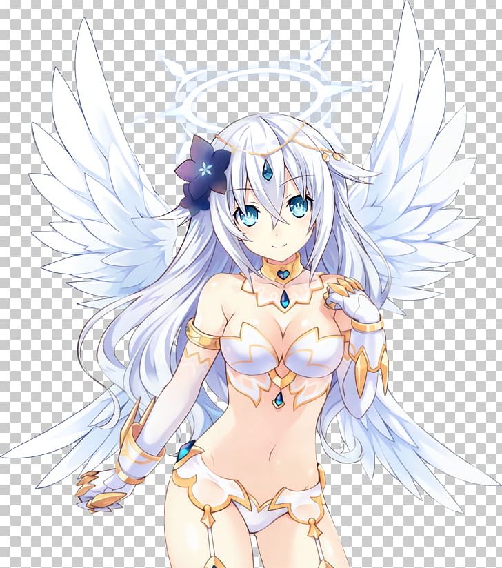 Cyberdimension Neptunia: 4 Goddesses Online Hyperdevotion Noire: Goddess Black Heart Megadimension Neptunia VII Compile Heart Video Game PNG, Clipart, Angel, Anime, Arm, Cg Artwork, Computer Wallpaper Free PNG Download