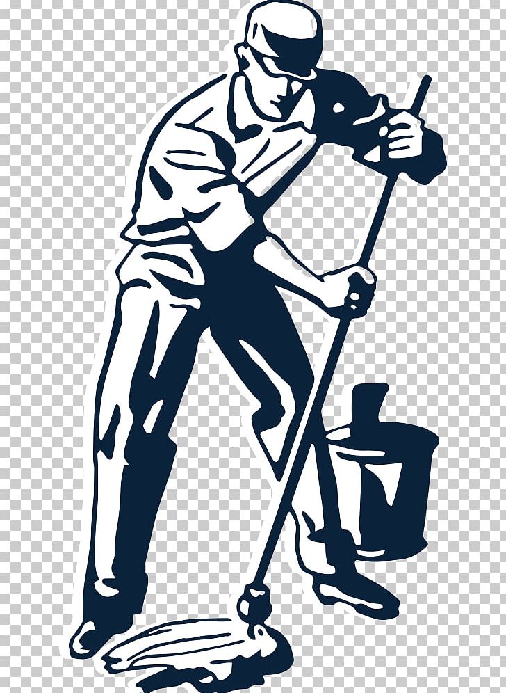 Janitor Mop Cleaning PNG, Clipart, Arm, Art, Artwork, Black, Building Free PNG Download