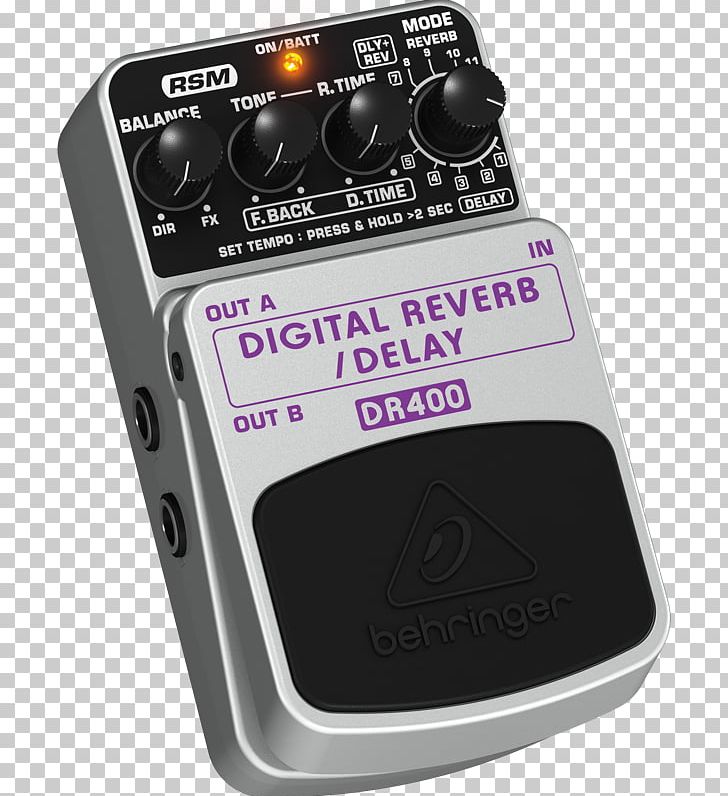 Audio Sound BEHRINGER DIGITAL REVERB/DELAY DR400 Effects Processors & Pedals PNG, Clipart, Audio, Audio Equipment, Behringer, Delay, Digital Data Free PNG Download