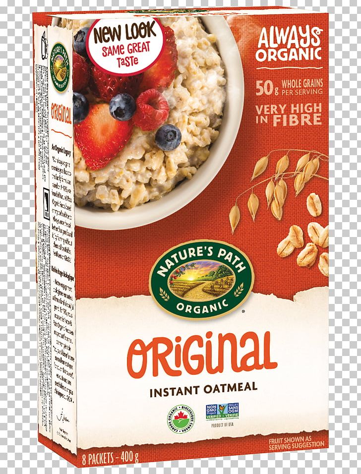 Breakfast Cereal Organic Food Nature's Path Organic Hot Oatmeal PNG, Clipart,  Free PNG Download