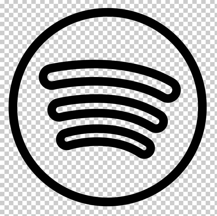 Spotify Computer Icons Music PNG, Clipart, Area, Black And White, Circle, Coloring Book, Computer Icons Free PNG Download