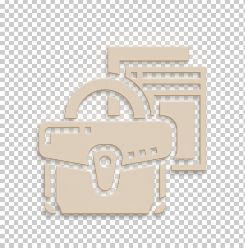 Briefcase Icon Business Essential Icon Work Icon PNG, Clipart, Bag, Baggage, Beige, Briefcase Icon, Business Essential Icon Free PNG Download