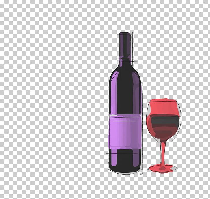 Red Wine Watercolor Painting PNG, Clipart, Barware, Bottle, Designer, Download, Drinkware Free PNG Download