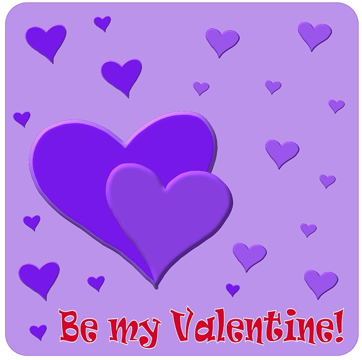 Valentines Day Heart Purple PNG, Clipart, Area, Greeting Note Cards, Happiness, Heart, International Kissing Day Free PNG Download