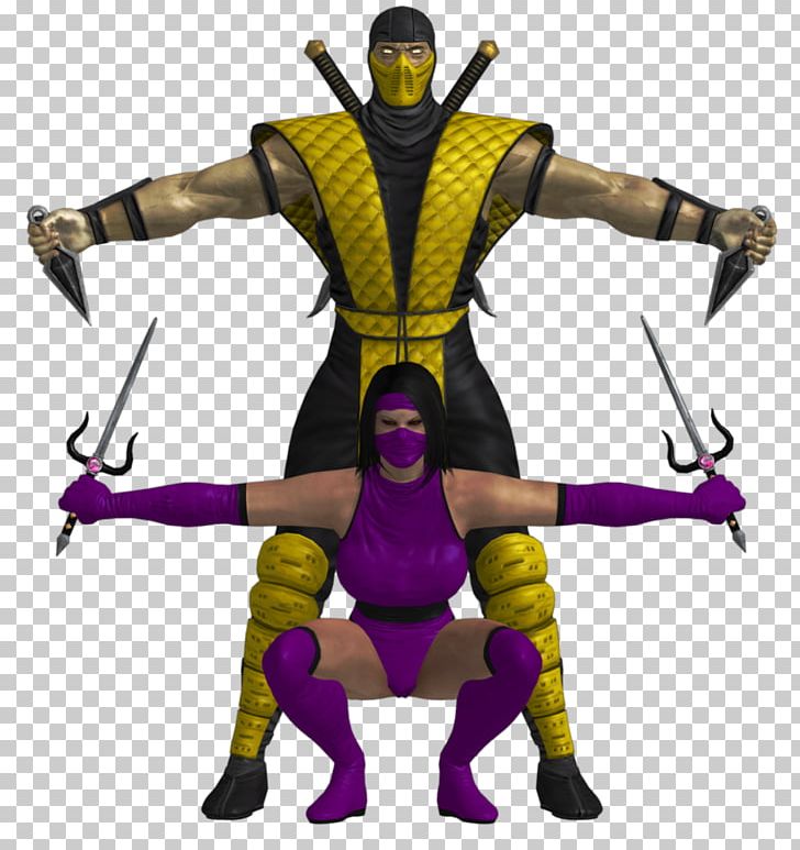 Mileena Scorpion Mortal Kombat 3 Sub-Zero PNG, Clipart, Action Figure, Art, Costume, Costume Design, Deviantart Free PNG Download