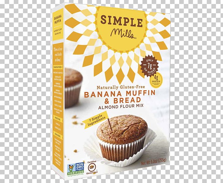 Muffin Banana Bread Cupcake Flour PNG, Clipart, Almond, Almond Flour, Almond Meal, Baking, Baking Mix Free PNG Download