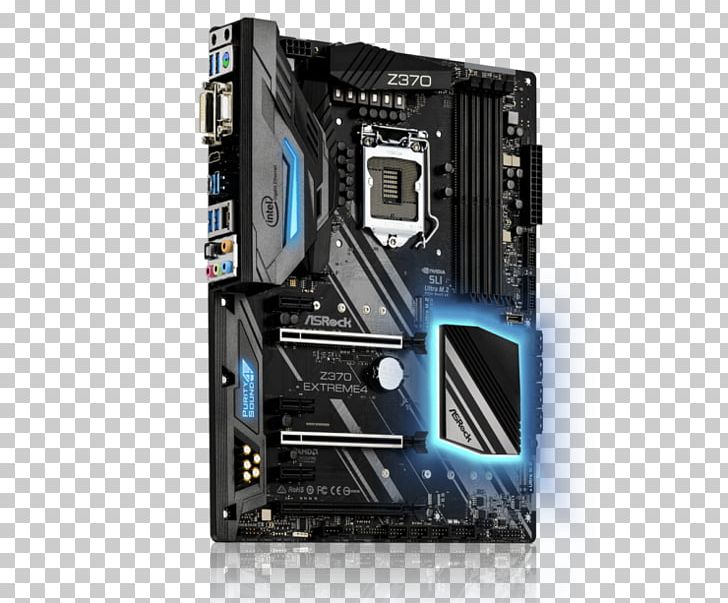 Intel ASRock Z370 EXTREME4 LGA 1151 Motherboard PNG, Clipart, Asrock, Asrock Z370 Extreme4, Central Processing Unit, Chipset, Coffee Lake Free PNG Download