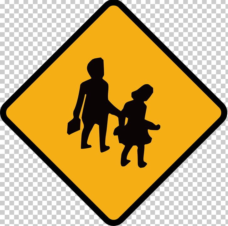 Traffic Sign Warning Sign School Zone Road PNG, Clipart, Area, Driving, Line, Logo, Oneway Traffic Free PNG Download