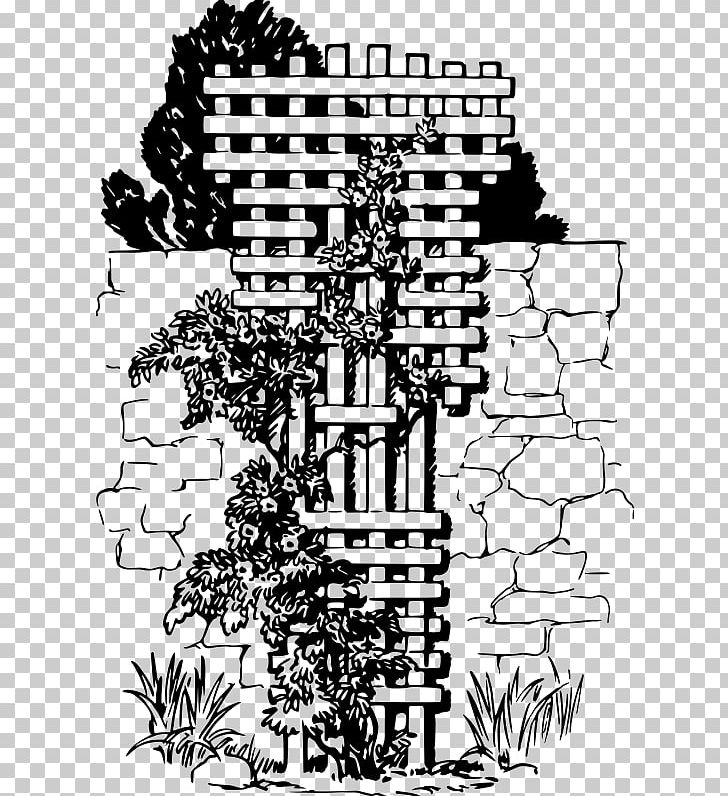Trellis Garden PNG, Clipart, Art, Black And White, Computer Icons, Drawing, Garden Free PNG Download