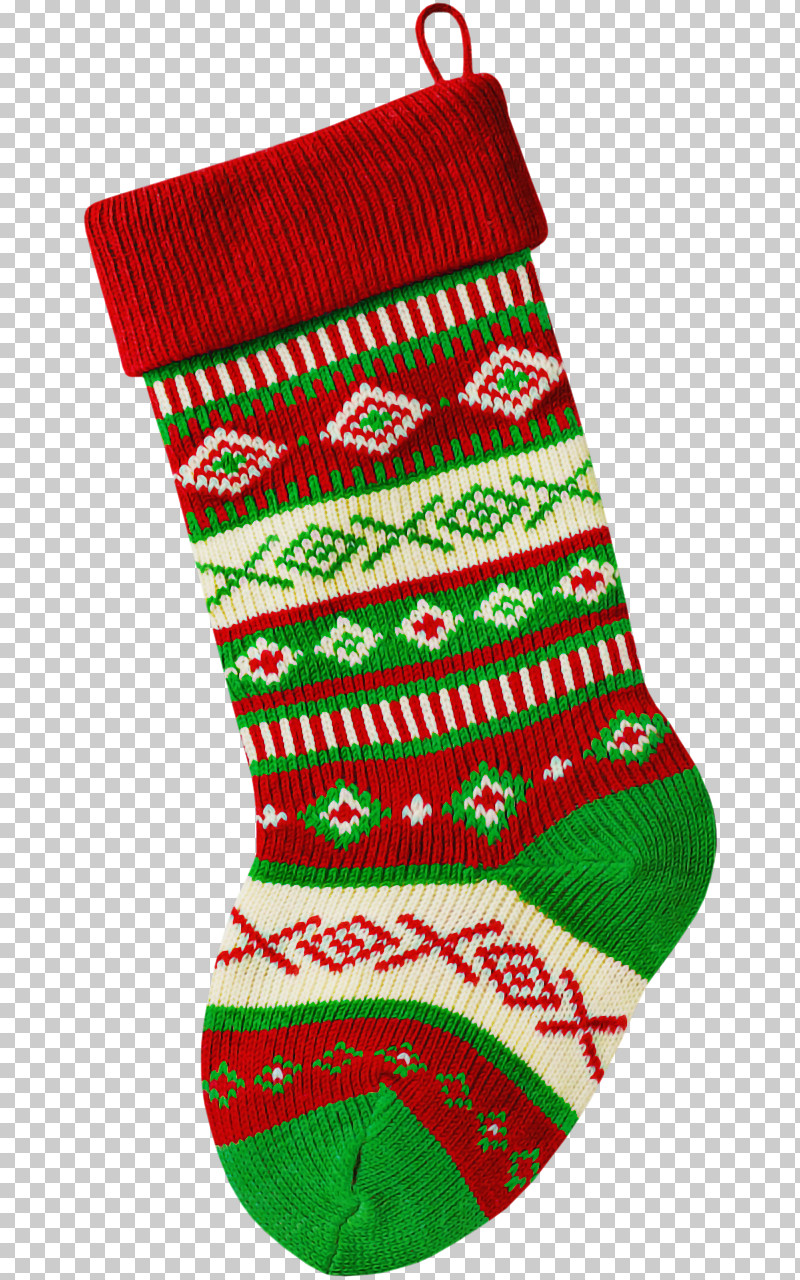 Christmas Stocking PNG, Clipart, Christmas Decoration, Christmas Stocking, Green, Interior Design, Sock Free PNG Download