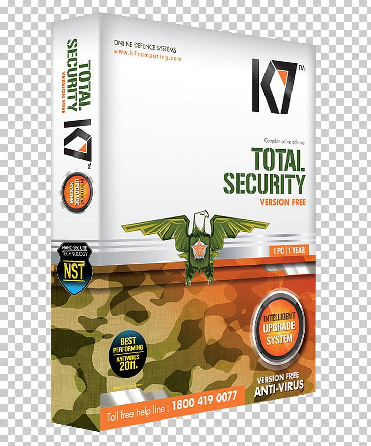 Antivirus Software K7 Computing Computer Software K7 Total Security Computer Security PNG, Clipart, 360 Safeguard, Antivirus, Antivirus Software, Brand, Computer Free PNG Download