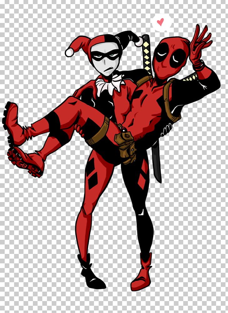 Harley Quinn Deadpool Joker Supervillain Superhero PNG, Clipart, Art, Batman Adventures Mad Love, Cartoon, Character, Deadpool Free PNG Download