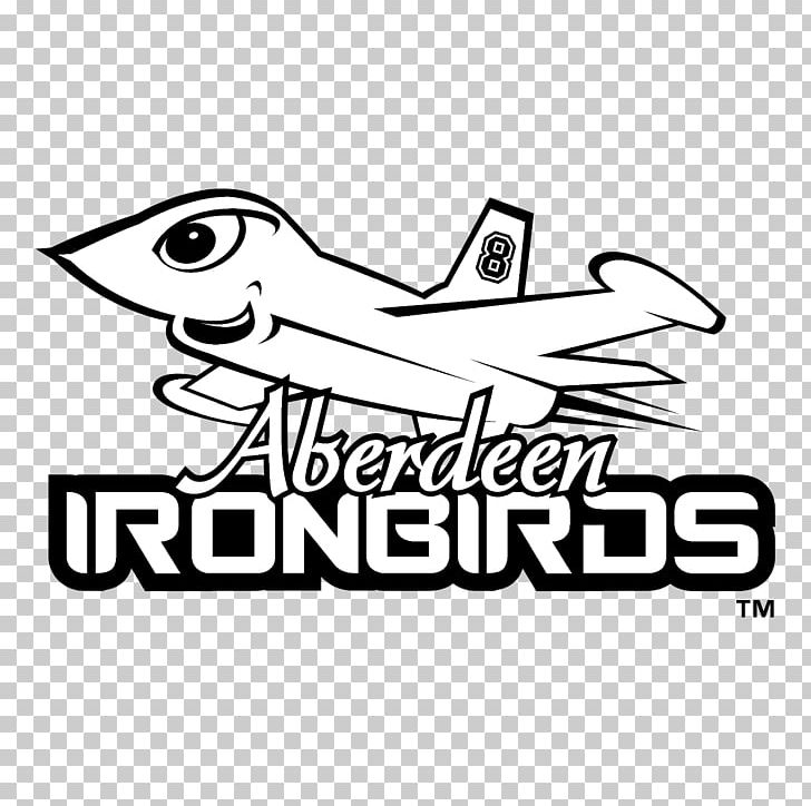 Logo Aberdeen IronBirds Brand PNG, Clipart, Aberdeen, Angle, Area, Artwork, Black Free PNG Download