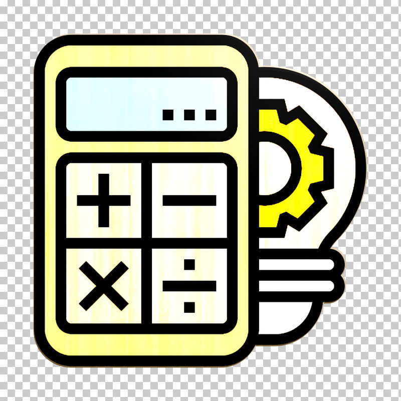 Setup Icon STEM Icon Calculator Icon PNG, Clipart, Calculator Icon, Line, Setup Icon, Stem Icon, Yellow Free PNG Download