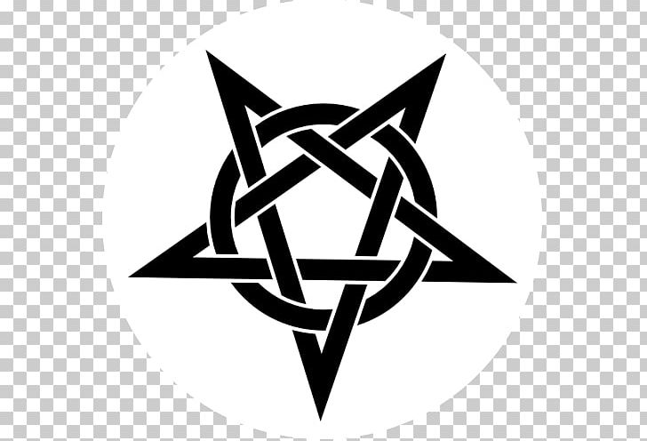 Pentagram Portable Network Graphics Sigil Of Baphomet Satanism PNG, Clipart, Angle, Baphomet, Black And White, Brand, Church Of Satan Free PNG Download