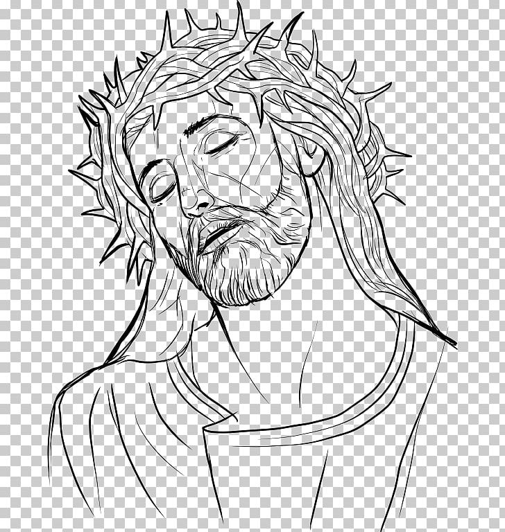 Crown Of Thorns Christianity Drawing PNG, Clipart, Artwork, Black, Black And White, Christianity, Coloring Book Free PNG Download